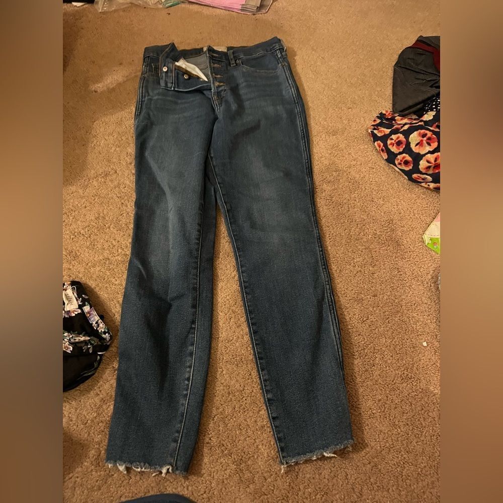 Everlane button fly‎ the vintage skinny jeans 28